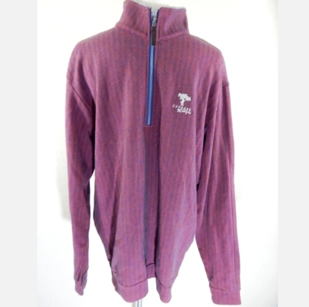 Straight Down Cypress Ridge Golf Course Pullover Sweatshirt